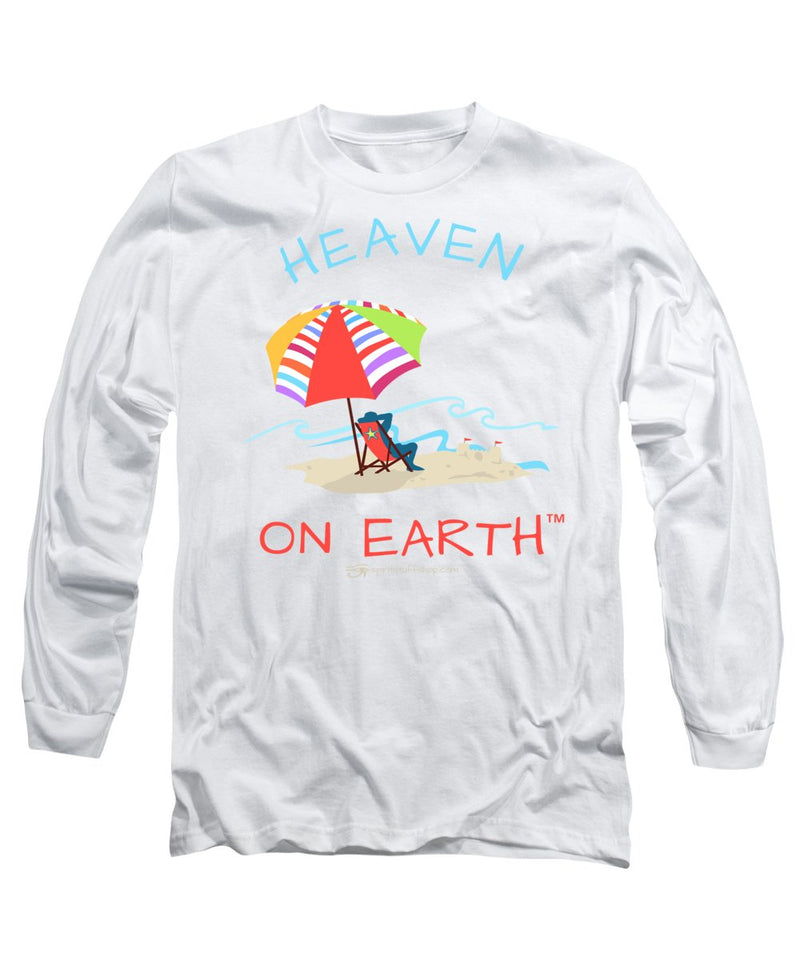 Beach Time Heaven On Earth - Long Sleeve T-Shirt