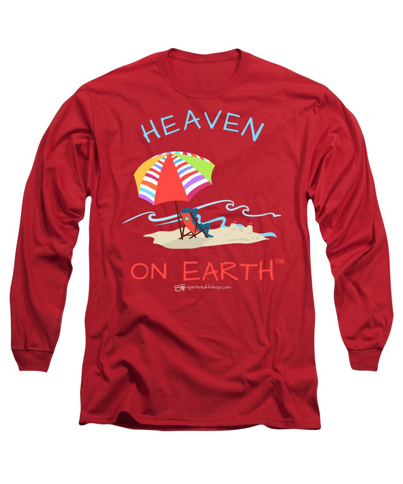 Beach Time Heaven On Earth - Long Sleeve T-Shirt