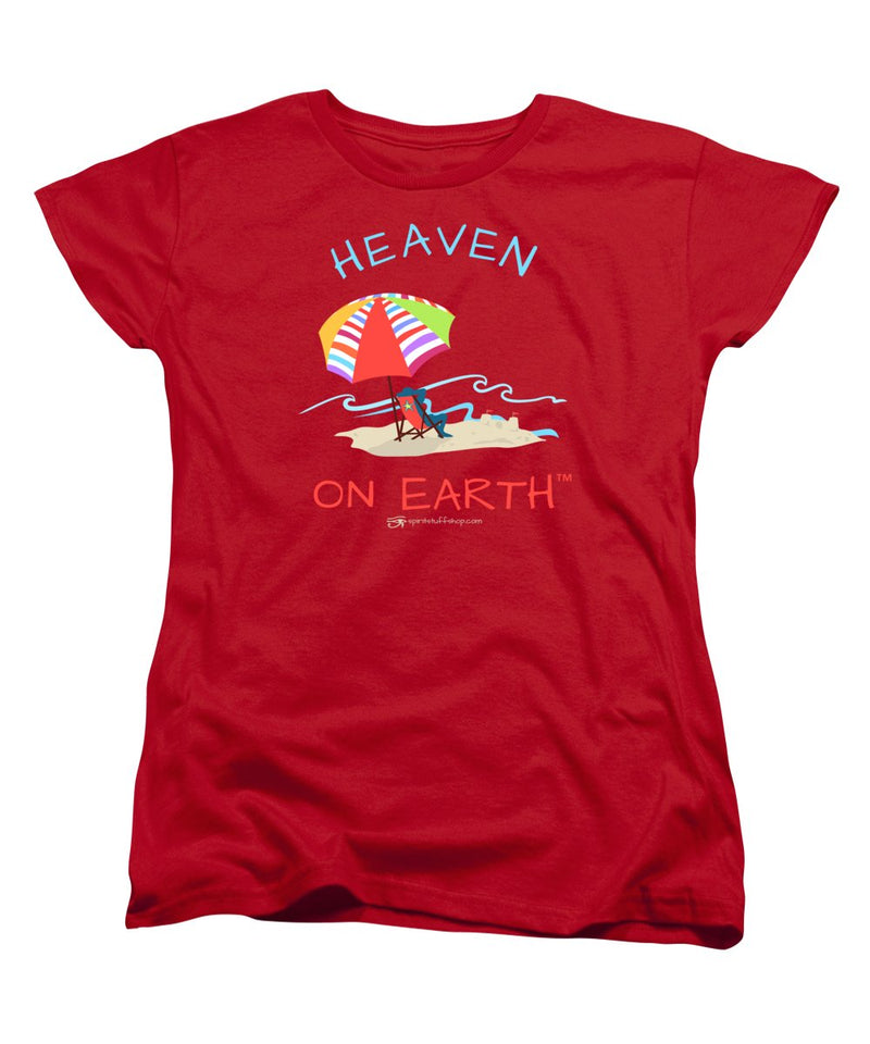 Beach Time Heaven On Earth - Women's T-Shirt (Standard Fit)
