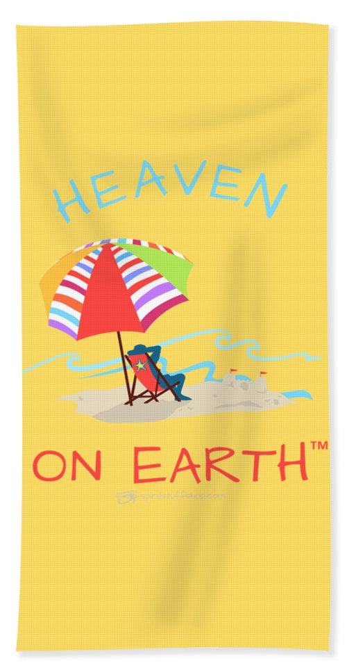 Beach Time Heaven On Earth - Bath Towel