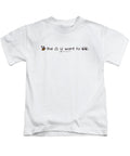 Bee The Chng You Want To See - Kids T-Shirt
