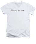 Bee The Chng You Want To See - Men's V-Neck T-Shirt