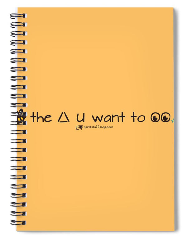 Bee The Chng You Want To See - Spiral Notebook