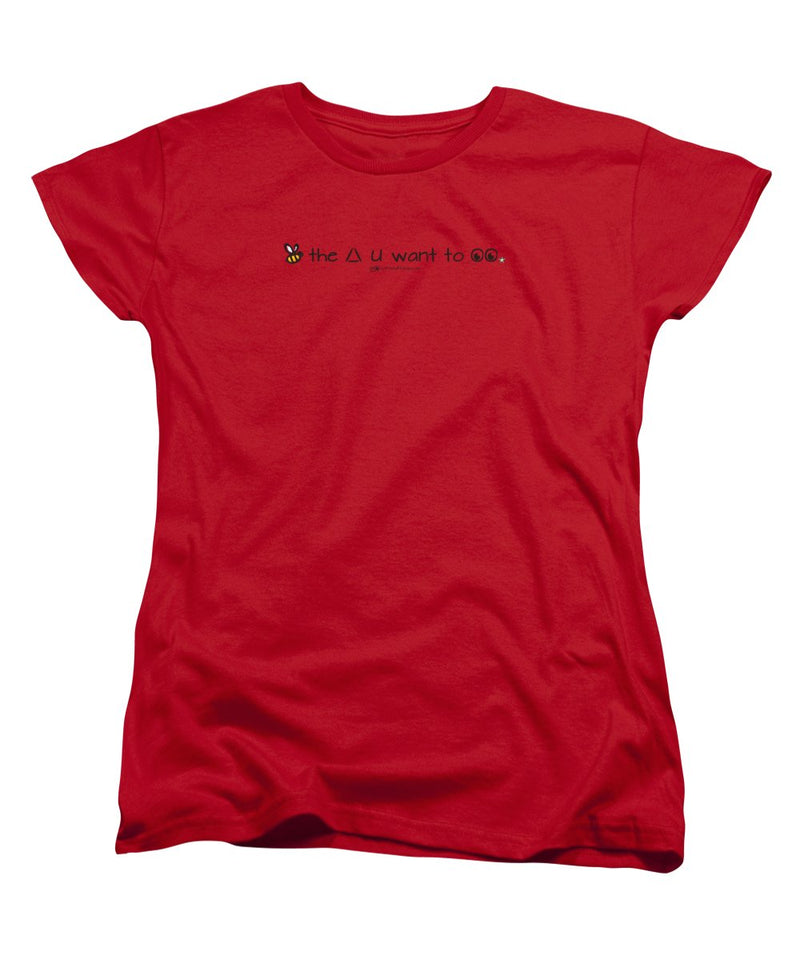 Bee The Chng You Want To See - Women's T-Shirt (Standard Fit)