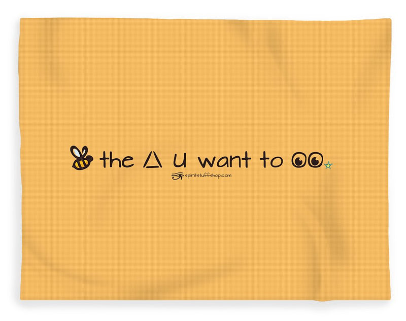 Bee The Chng You Want To See - Blanket