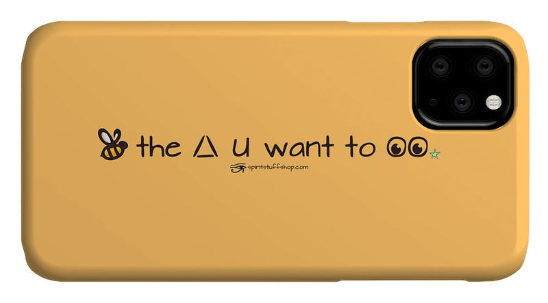 Bee The Chng You Want To See - Phone Case
