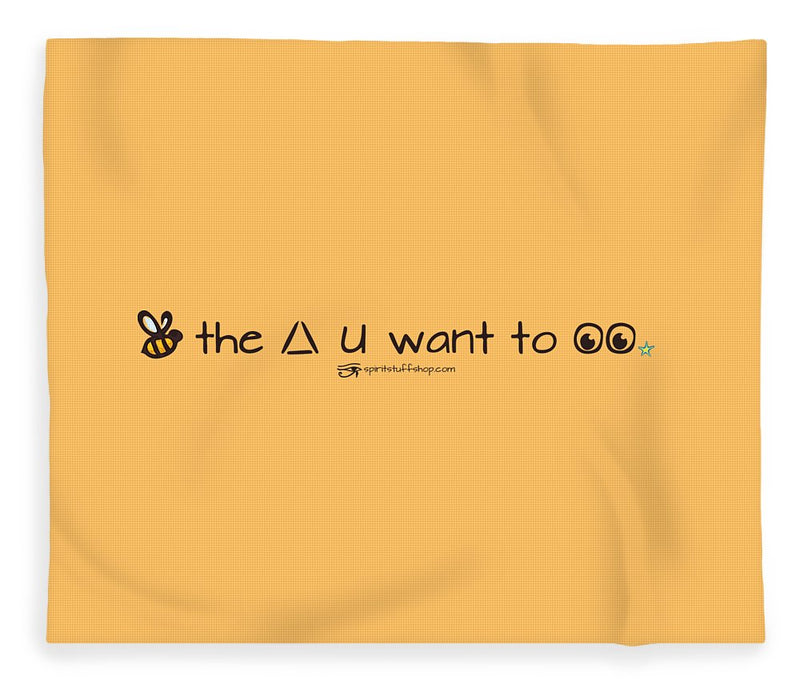 Bee The Chng You Want To See - Blanket
