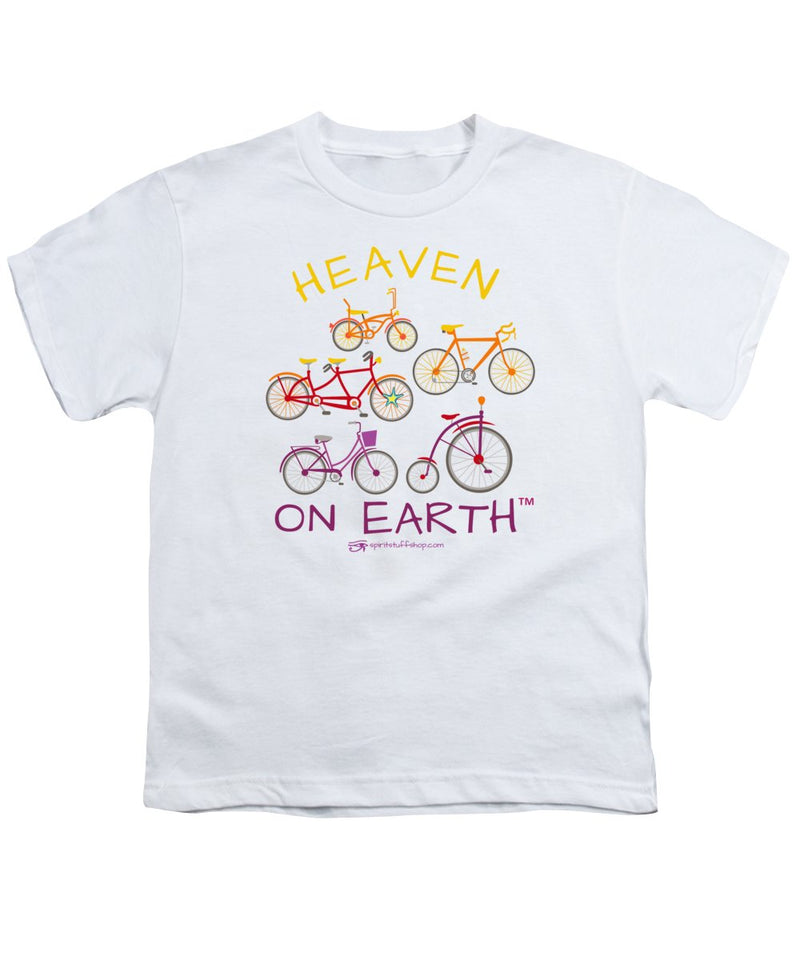 Bicycles Heaven On Earth - Youth T-Shirt