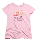 Bicycles Heaven On Earth - Women's T-Shirt (Standard Fit)