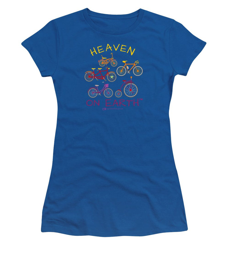 Bicycles Heaven On Earth - Women's T-Shirt
