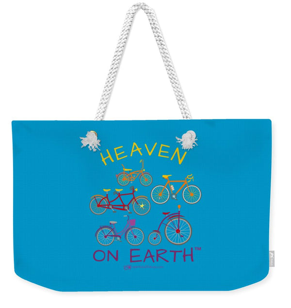 Bicycles Heaven On Earth - Weekender Tote Bag