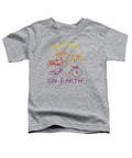 Bicycles Heaven On Earth - Toddler T-Shirt