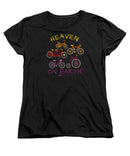 Bicycles Heaven On Earth - Women's T-Shirt (Standard Fit)