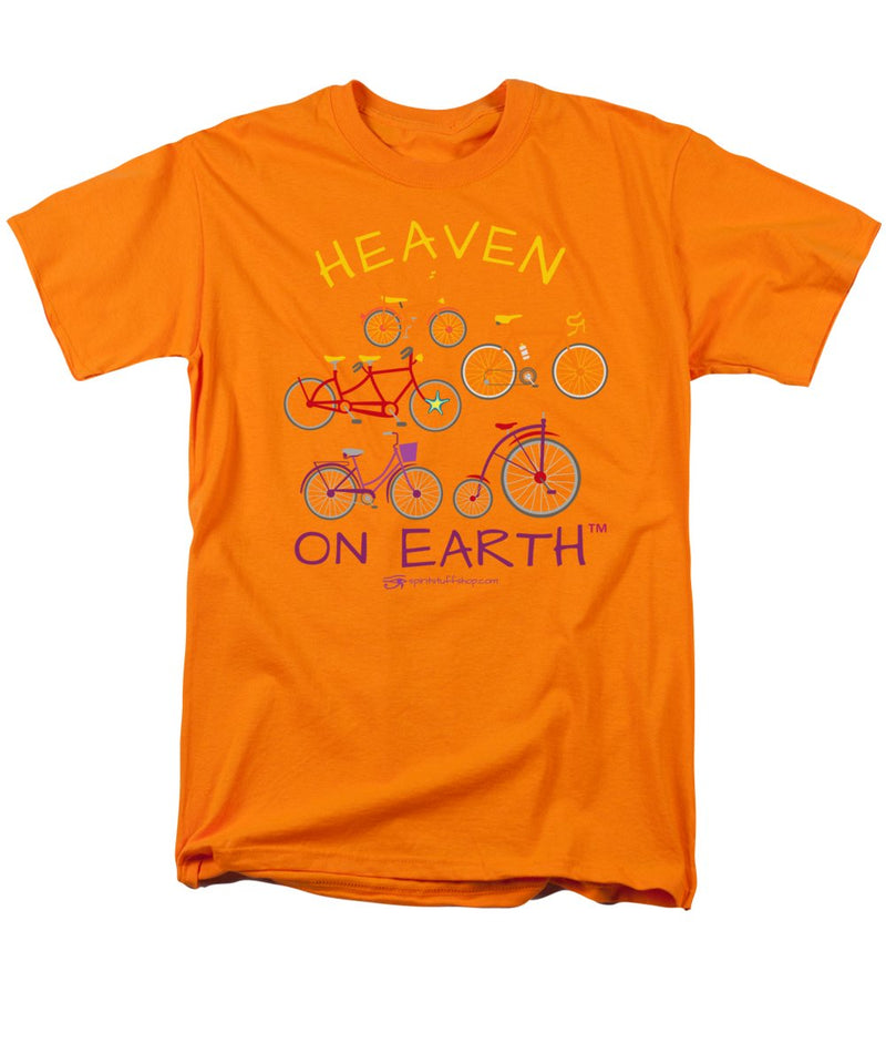 Bicycles Heaven On Earth - Men's T-Shirt  (Regular Fit)