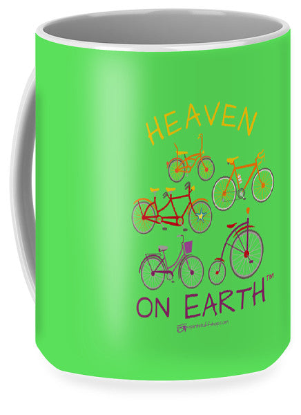 Bicycles Heaven On Earth - Mug