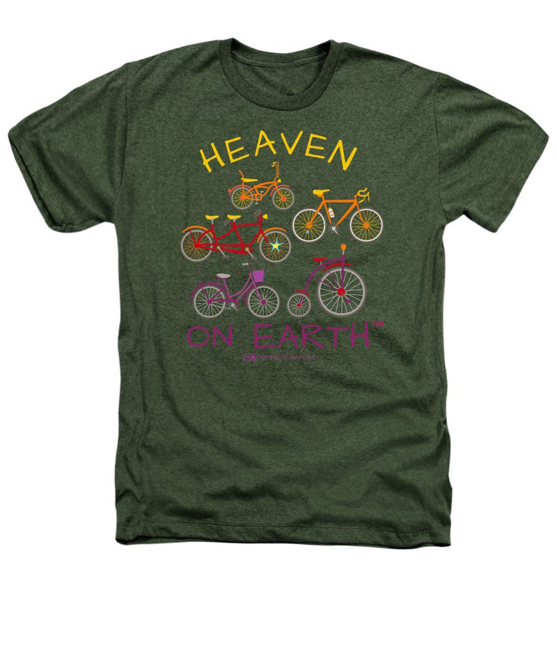 Bicycles Heaven On Earth - Heathers T-Shirt