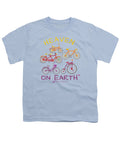 Bicycles Heaven On Earth - Youth T-Shirt