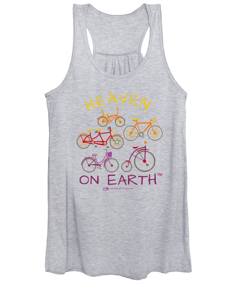 Bicycles Heaven On Earth - Women's Tank Top