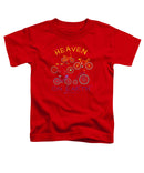 Bicycles Heaven On Earth - Toddler T-Shirt