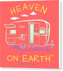 Camper/rv Heaven On Earth - Canvas Print