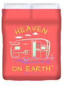 Camper/rv Heaven On Earth - Duvet Cover
