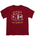 Camper/rv Heaven On Earth - Youth T-Shirt