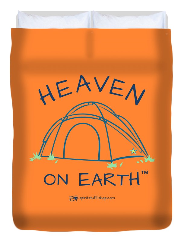 Camping/tent Heaven On Earth - Duvet Cover