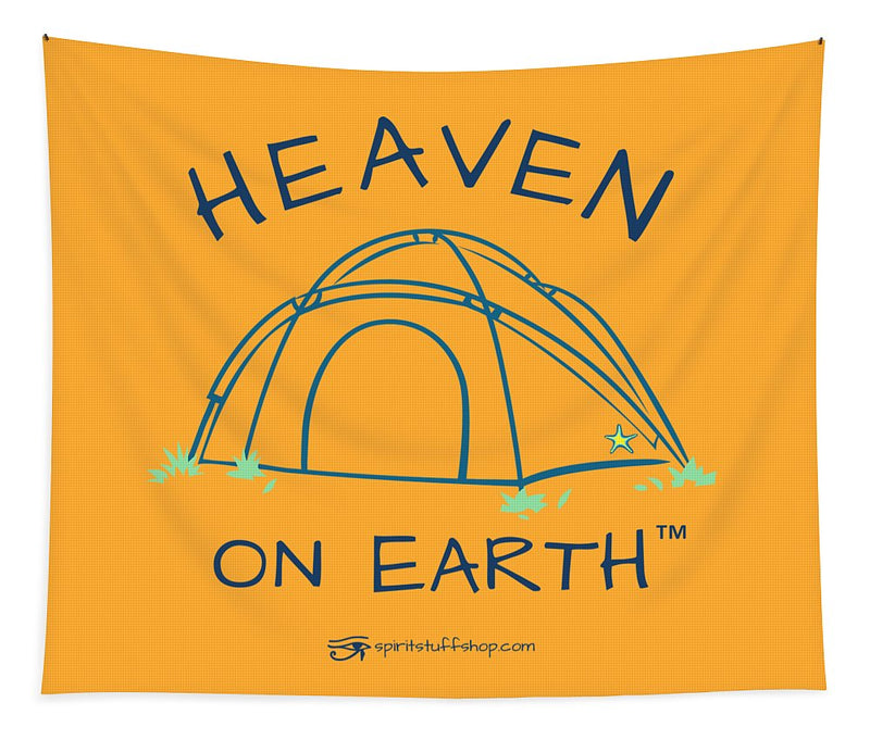 Camping/tent Heaven On Earth - Tapestry