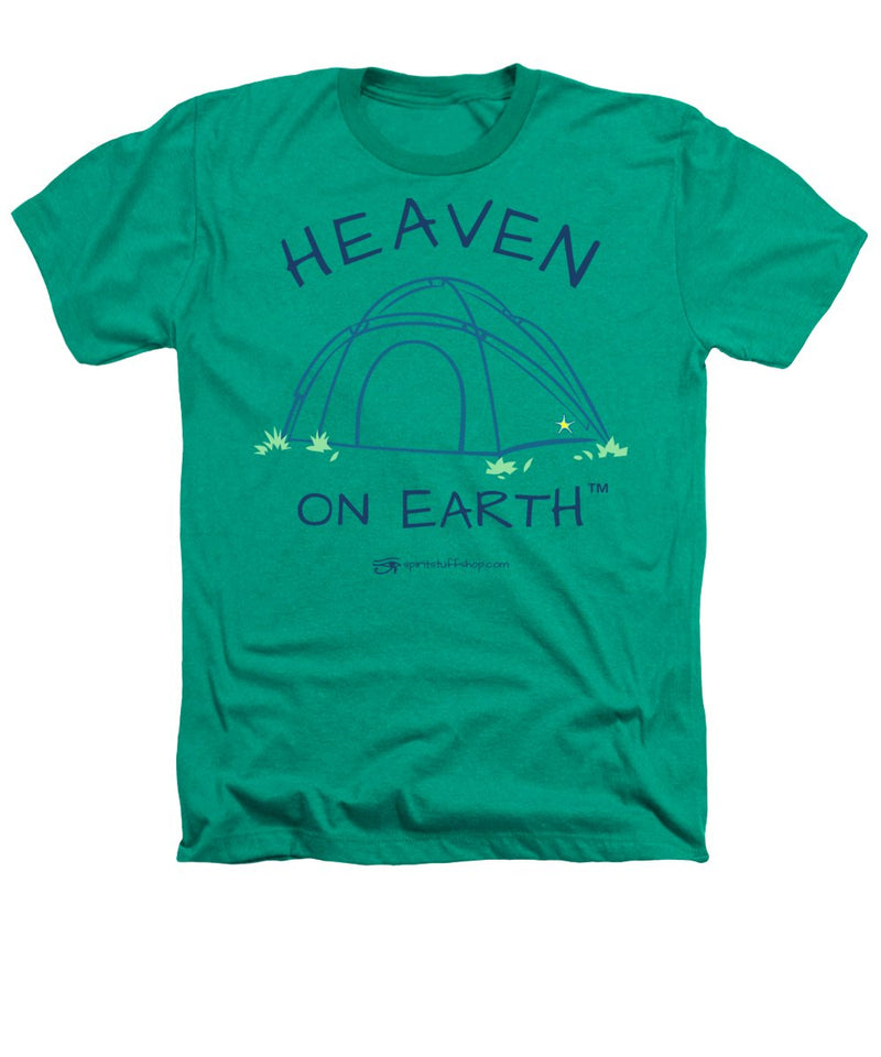 Camping/tent Heaven On Earth - Heathers T-Shirt