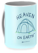 Camping/tent Heaven On Earth - Mug
