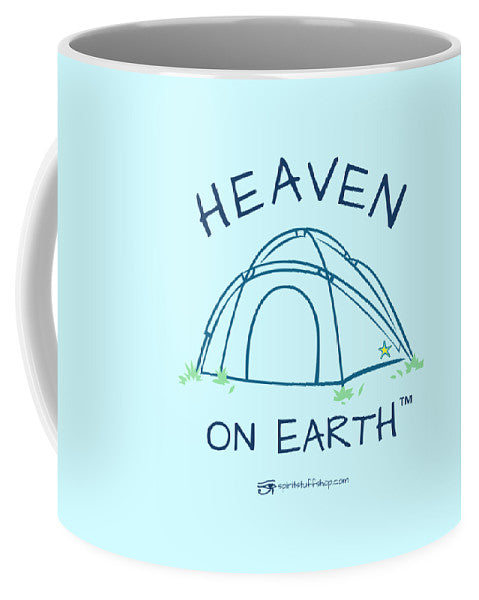 Camping/tent Heaven On Earth - Mug