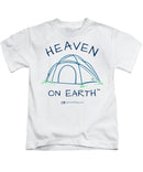 Camping/tent Heaven On Earth - Kids T-Shirt