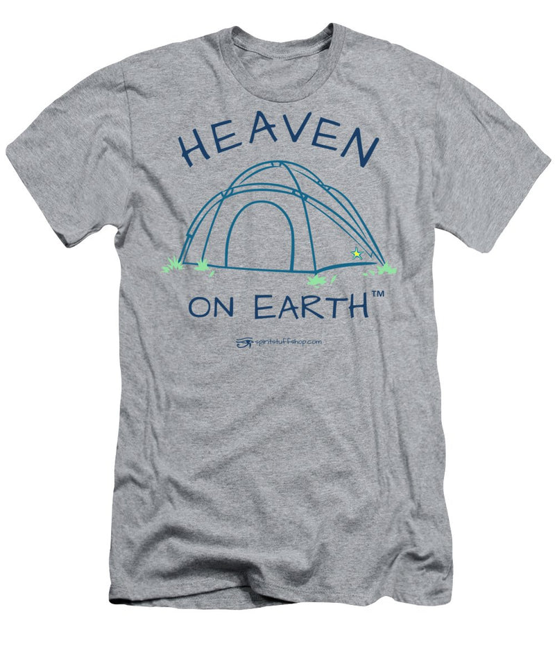 Camping/tent Heaven On Earth - T-Shirt