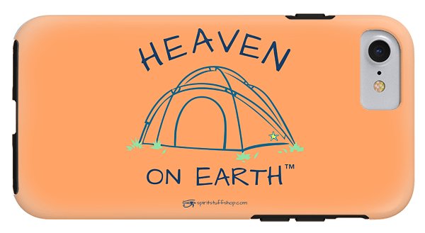 Camping/tent Heaven On Earth - Phone Case