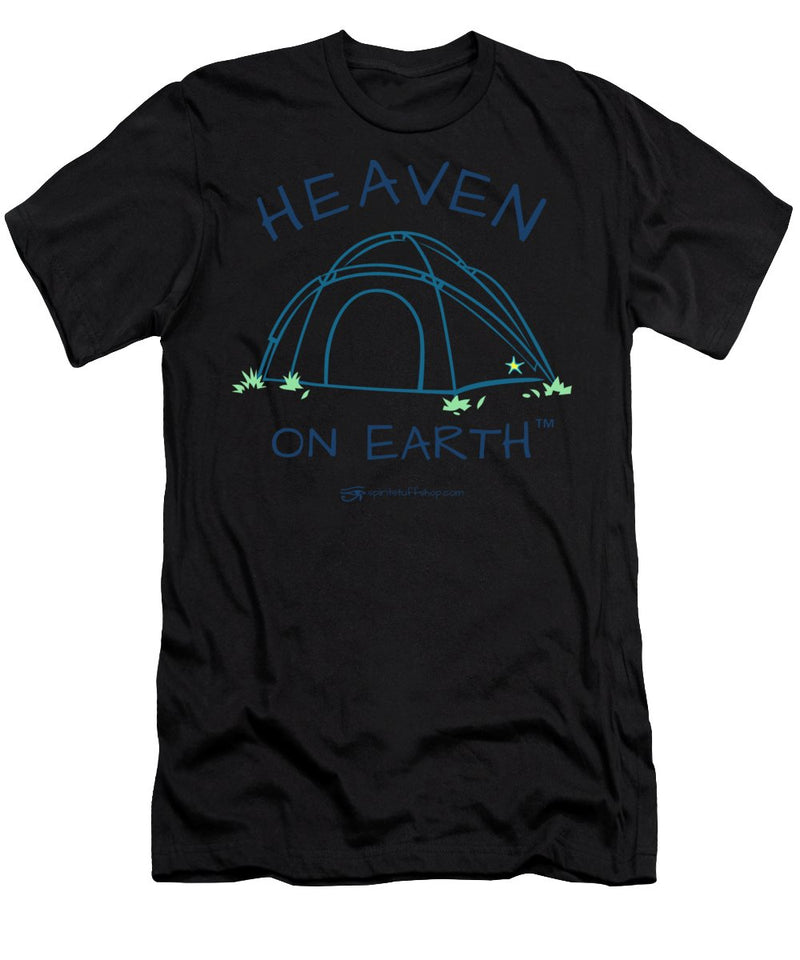 Camping/tent Heaven On Earth - Men's T-Shirt (Athletic Fit)