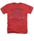 Camping/tent Heaven On Earth - Heathers T-Shirt