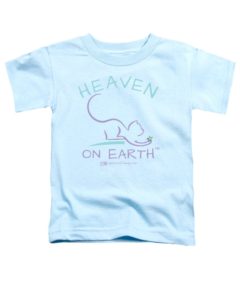 Cat/kitty Heaven On Earth - Toddler T-Shirt