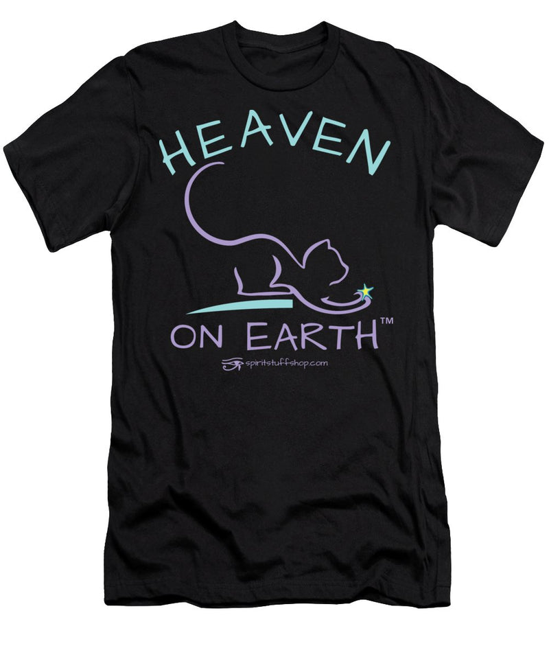 Cat/kitty Heaven On Earth - Men's T-Shirt (Athletic Fit)