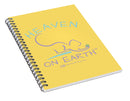 Cat/kitty Heaven On Earth - Spiral Notebook