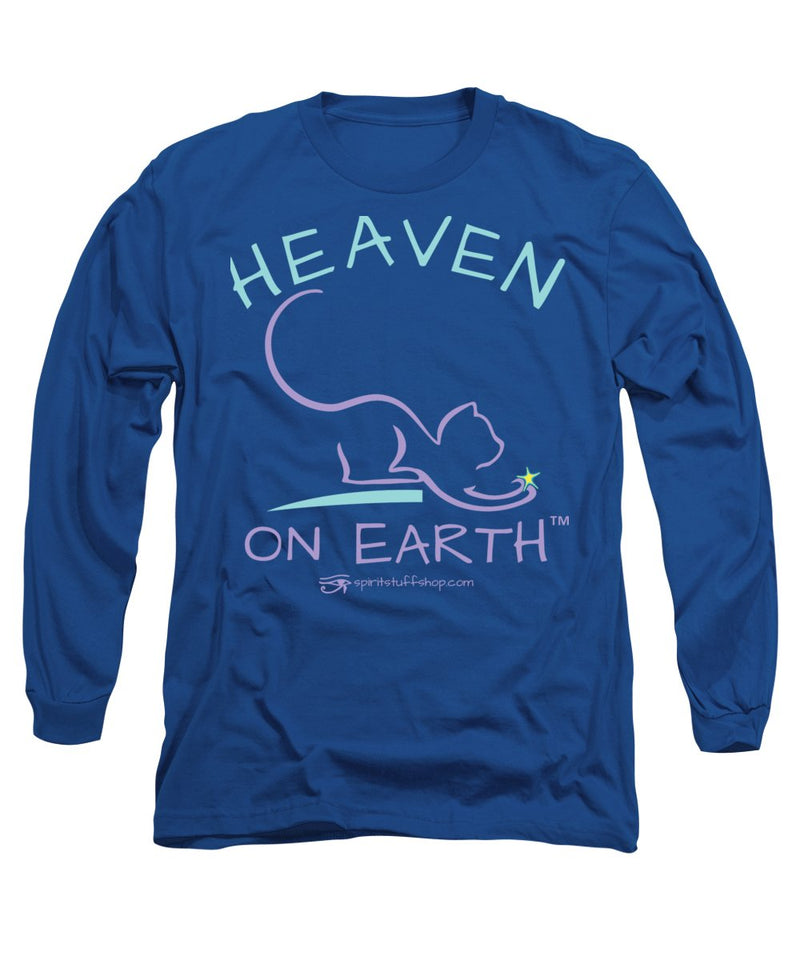 Cat/kitty Heaven On Earth - Long Sleeve T-Shirt