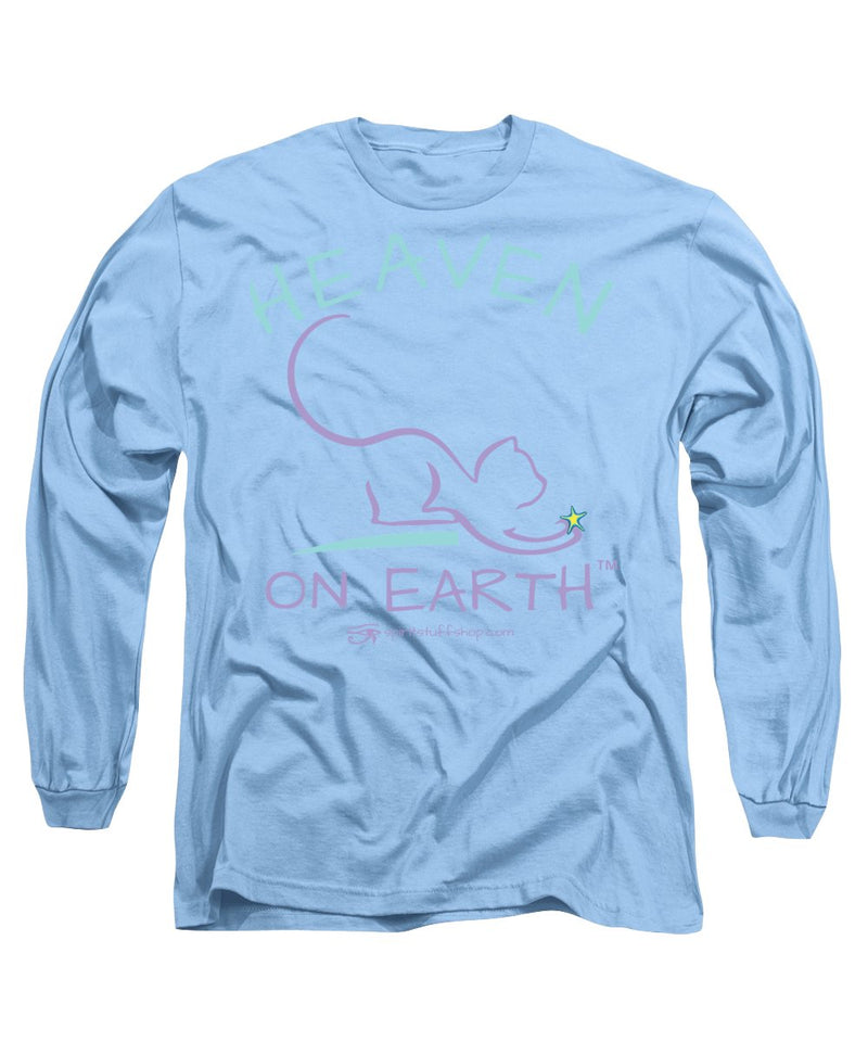 Cat/kitty Heaven On Earth - Long Sleeve T-Shirt