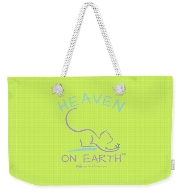 Cat/kitty Heaven On Earth - Weekender Tote Bag