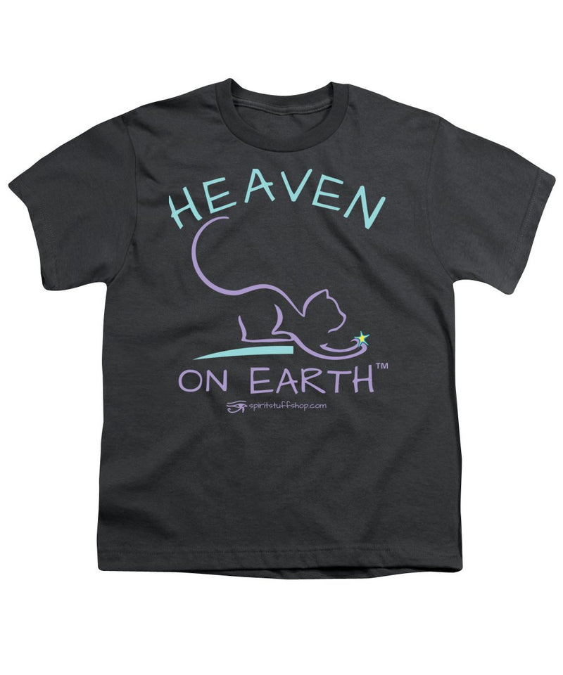 Cat/kitty Heaven On Earth - Youth T-Shirt