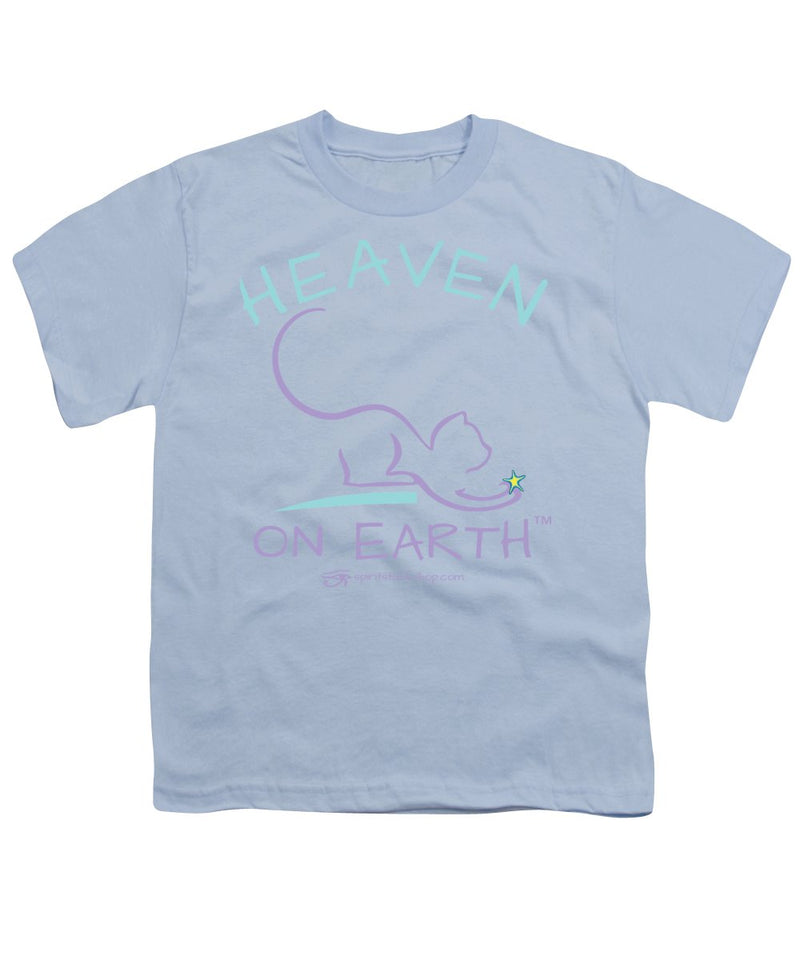 Cat/kitty Heaven On Earth - Youth T-Shirt