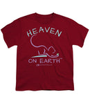 Cat/kitty Heaven On Earth - Youth T-Shirt