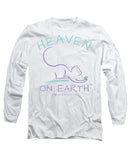 Cat/kitty Heaven On Earth - Long Sleeve T-Shirt