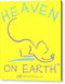 Cat/kitty Heaven On Earth - Acrylic Print