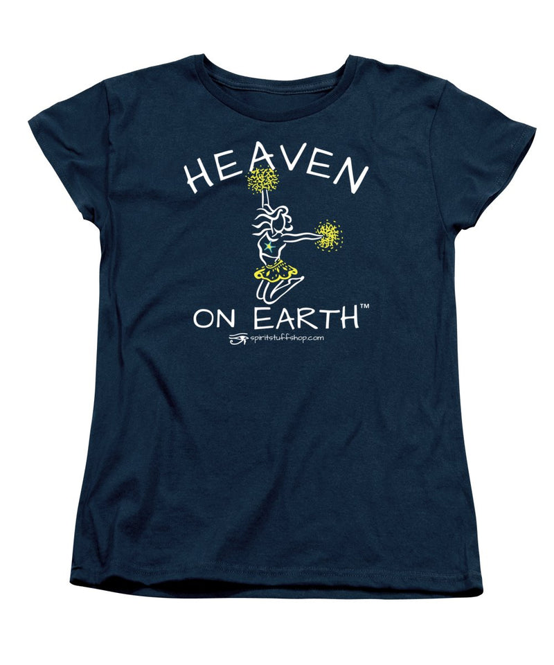 Cheerleading Heaven On Earth - Women's T-Shirt (Standard Fit)