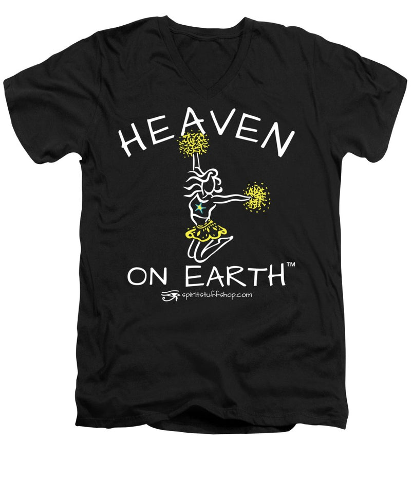Cheerleading Heaven On Earth - Men's V-Neck T-Shirt