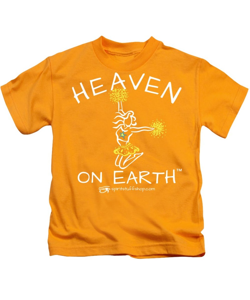 Cheerleading Heaven On Earth - Kids T-Shirt